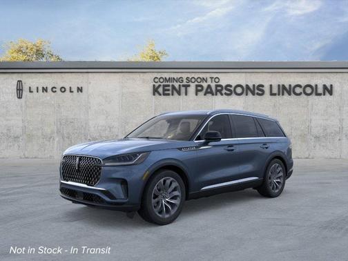 Blue 2026 Lincoln Aviator Premiere
