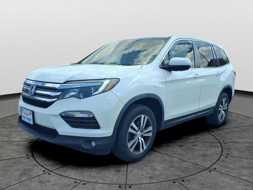 White Diamond Pearl 2017 Honda Pilot EX-L
