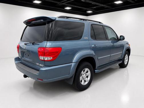 Blue 2007 Toyota Sequoia SR5