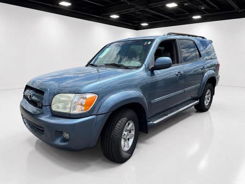 Blue 2007 Toyota Sequoia SR5