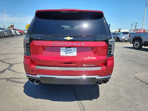 Radiant Red Tintcoat 2026 Chevrolet Suburban Premier