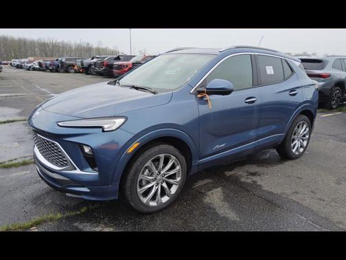 Ocean Blue Metallic 2025 Buick Encore GX Avenir
