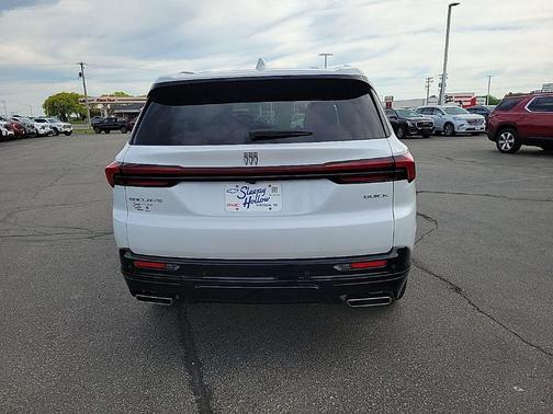 White Frost Tricoat 2025 Buick Enclave Sport Touring