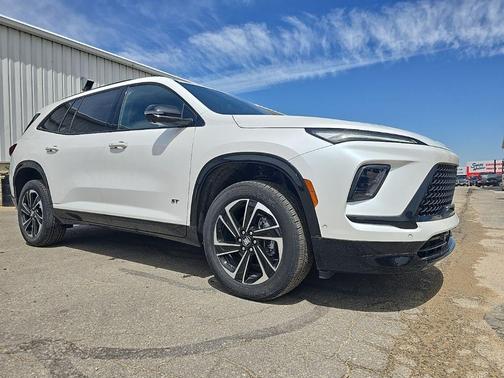 White Frost Tricoat 2025 Buick Enclave Sport Touring