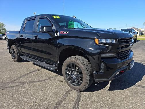 Black 2022 Chevrolet Silverado 1500 Limited LT Trail Boss