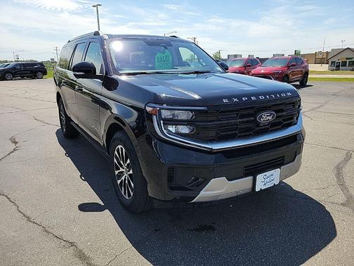 Black Metallic 2025 Ford Expedition Max Platinum