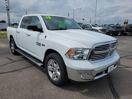Bright White Clearcoat 2018 RAM 1500 Big Horn