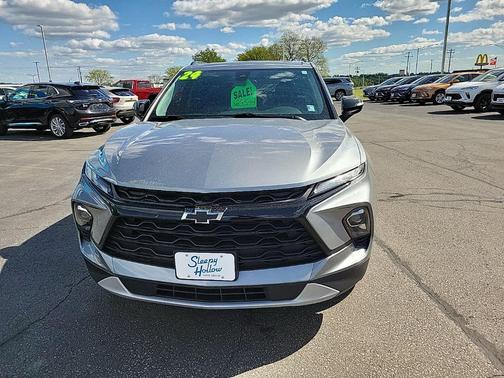 Sterling Gray Metallic 2024 Chevrolet Blazer 3LT