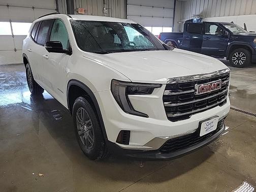 Summit White 2025 GMC Acadia AWD Elevation