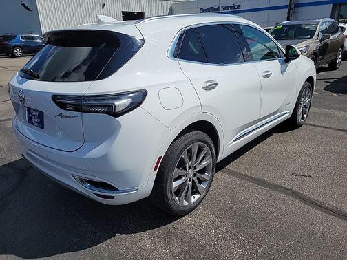 Olympic White 2021 Buick Envision AWD Avenir