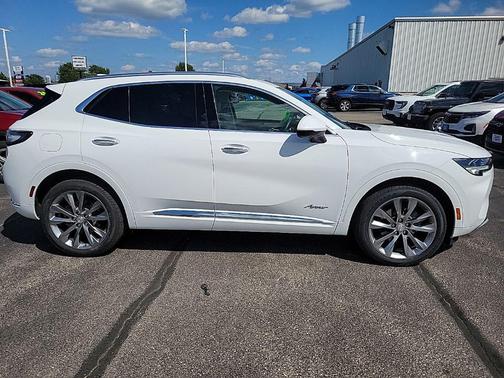 Olympic White 2021 Buick Envision AWD Avenir