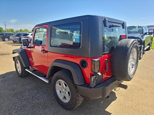 Flame Red Clearcoat 2010 Jeep Wrangler Sport
