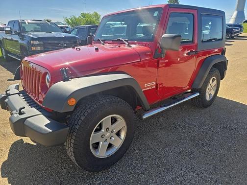 Flame Red Clearcoat 2010 Jeep Wrangler Sport