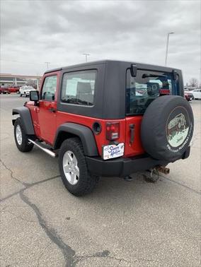 Flame Red Clearcoat 2010 Jeep Wrangler Sport