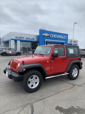 Flame Red Clearcoat 2010 Jeep Wrangler Sport