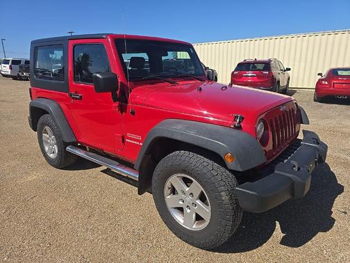 Flame Red Clearcoat 2010 Jeep Wrangler Sport