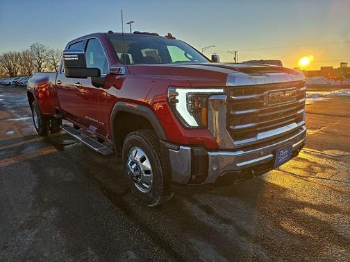 Volcanic Red Tintcoat 2026 GMC Sierra 3500 SLT