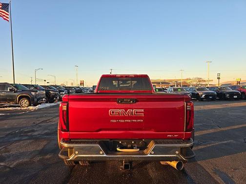 Volcanic Red Tintcoat 2026 GMC Sierra 3500 SLT