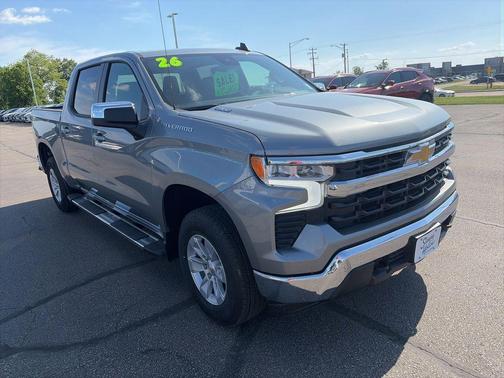 Sterling Gray Metallic 2026 Chevrolet Silverado 1500 LT