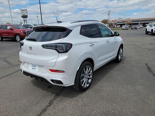 White Frost Tricoat 2025 Buick Encore GX Avenir