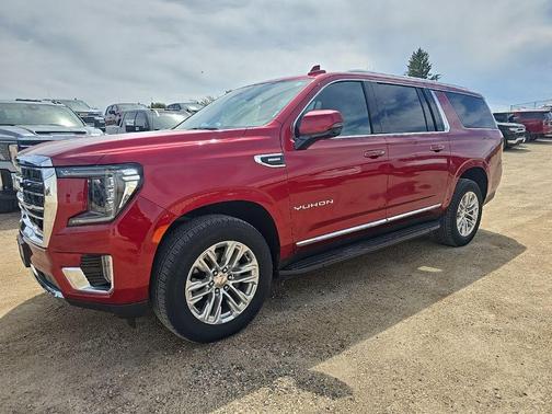 Volcanic Red Tintcoat 2024 GMC Yukon XL SLT