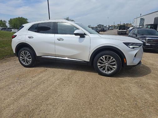 White Frost Tricoat 2023 Buick Envision Preferred AWD
