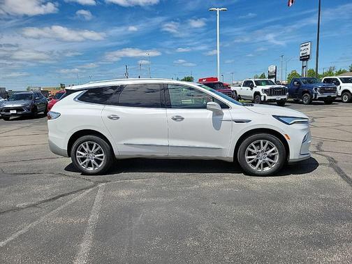 White Frost Tricoat 2023 Buick Enclave Essence AWD
