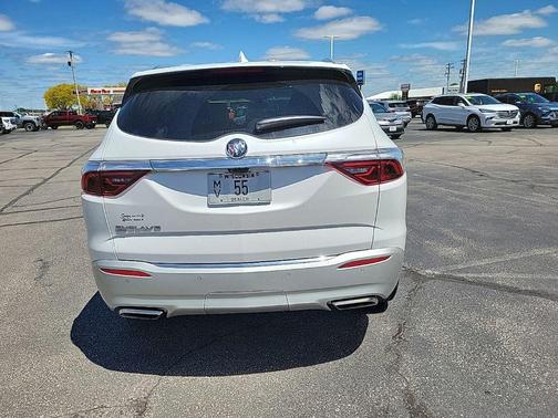 White Frost Tricoat 2023 Buick Enclave Essence AWD