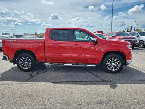 Red Hot 2025 Chevrolet Silverado 1500 LT