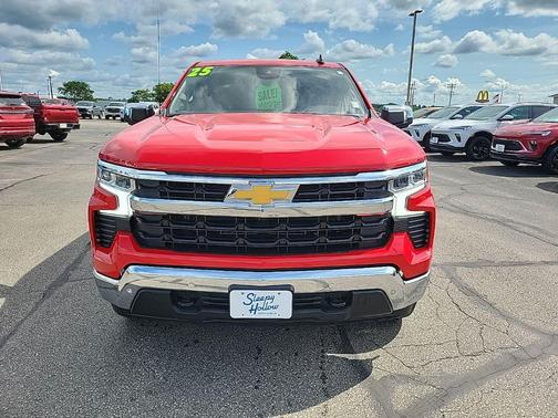 Red Hot 2025 Chevrolet Silverado 1500 LT