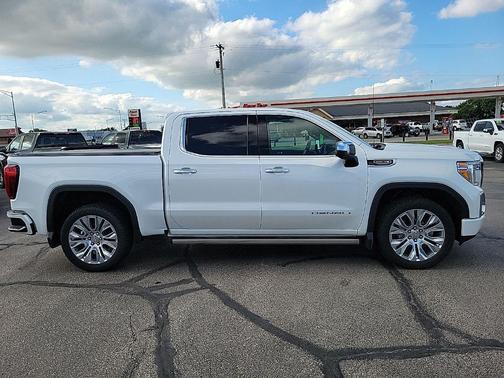 White Frost Tricoat 2021 GMC Sierra 1500 Denali