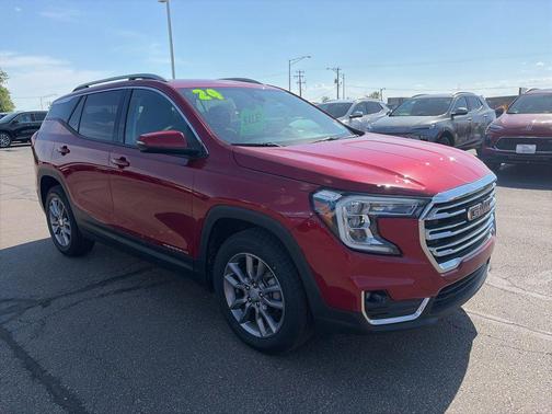 Volcanic Red Tintcoat 2024 GMC Terrain SLT
