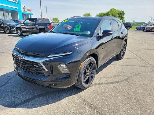 Black 2026 Chevrolet Blazer RS