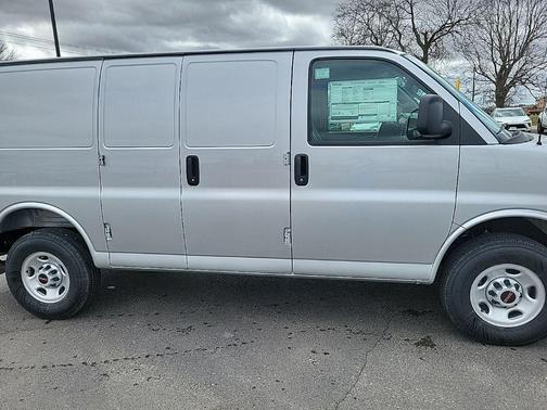 Quicksilver Metallic 2025 GMC Savana 2500 Work Van