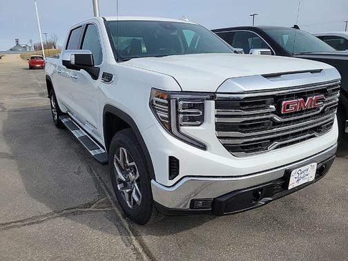 Summit White 2026 GMC Sierra 1500 SLT