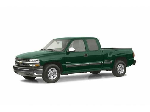 Light Pewter Metallic 2002 Chevrolet Silverado 1500 LT Extended Cab