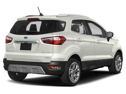 White Platinum Metallic Tri-Coat 2018 Ford EcoSport Titanium