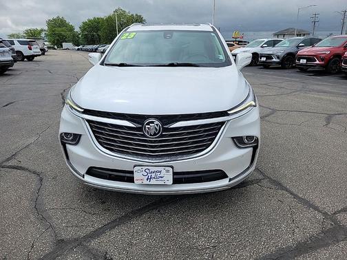 White Frost Tricoat 2023 Buick Enclave Premium AWD