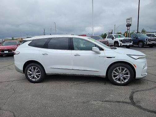 White Frost Tricoat 2023 Buick Enclave Premium AWD