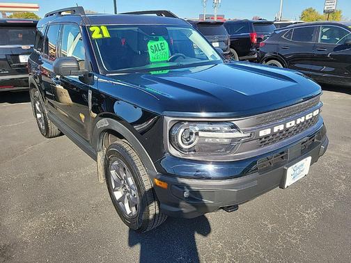 Shadow Black 2021 Ford Bronco Sport Badlands