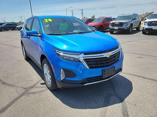 Riptide Blue Metallic 2024 Chevrolet Equinox 1LT