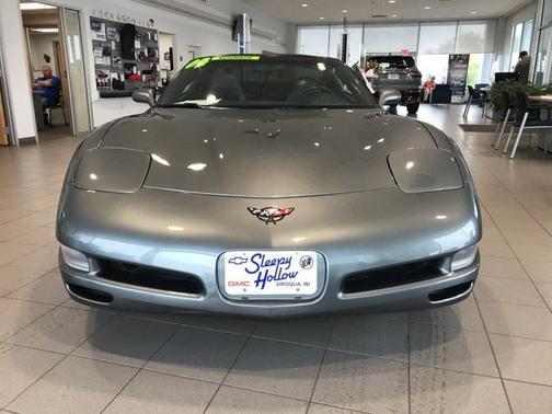 Medium Spiral Gray Metallic 2004 Chevrolet Corvette Base