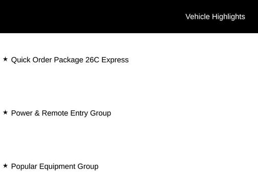2014 RAM 1500 Tradesman/Express