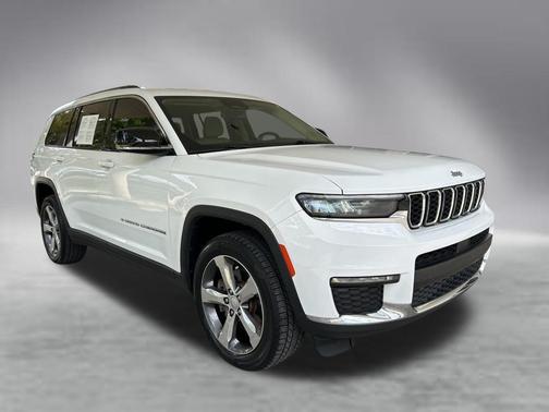 Bright White Clearcoat 2021 Jeep Grand Cherokee L Limited