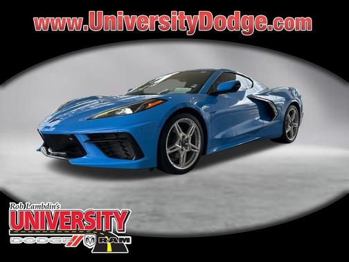 Rapid Blue 2022 Chevrolet Corvette Stingray w/2LT