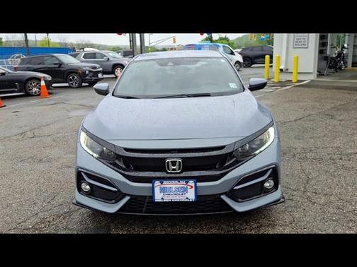 Aegean Blue Metallic 2021 Honda Civic Sport