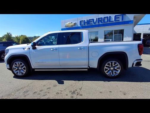 White Frost Tri-Coat 2024 GMC Sierra 1500 Denali