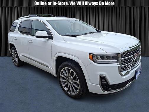 Summit White 2023 GMC Acadia Denali