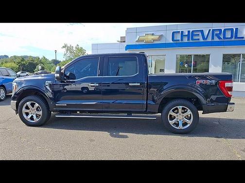 Blue 2021 Ford F-150 King Ranch