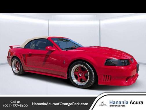 Red 1999 Ford Mustang SVT Cobra